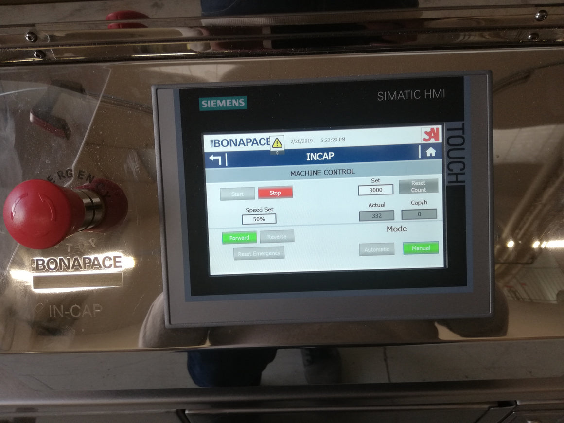 In-Cap Automatic Bench Top Capsule Filler - In Stock